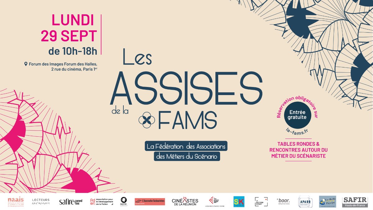 La Fédération des Associations des Métiers du Scénario organise ses assises le 29 septembre