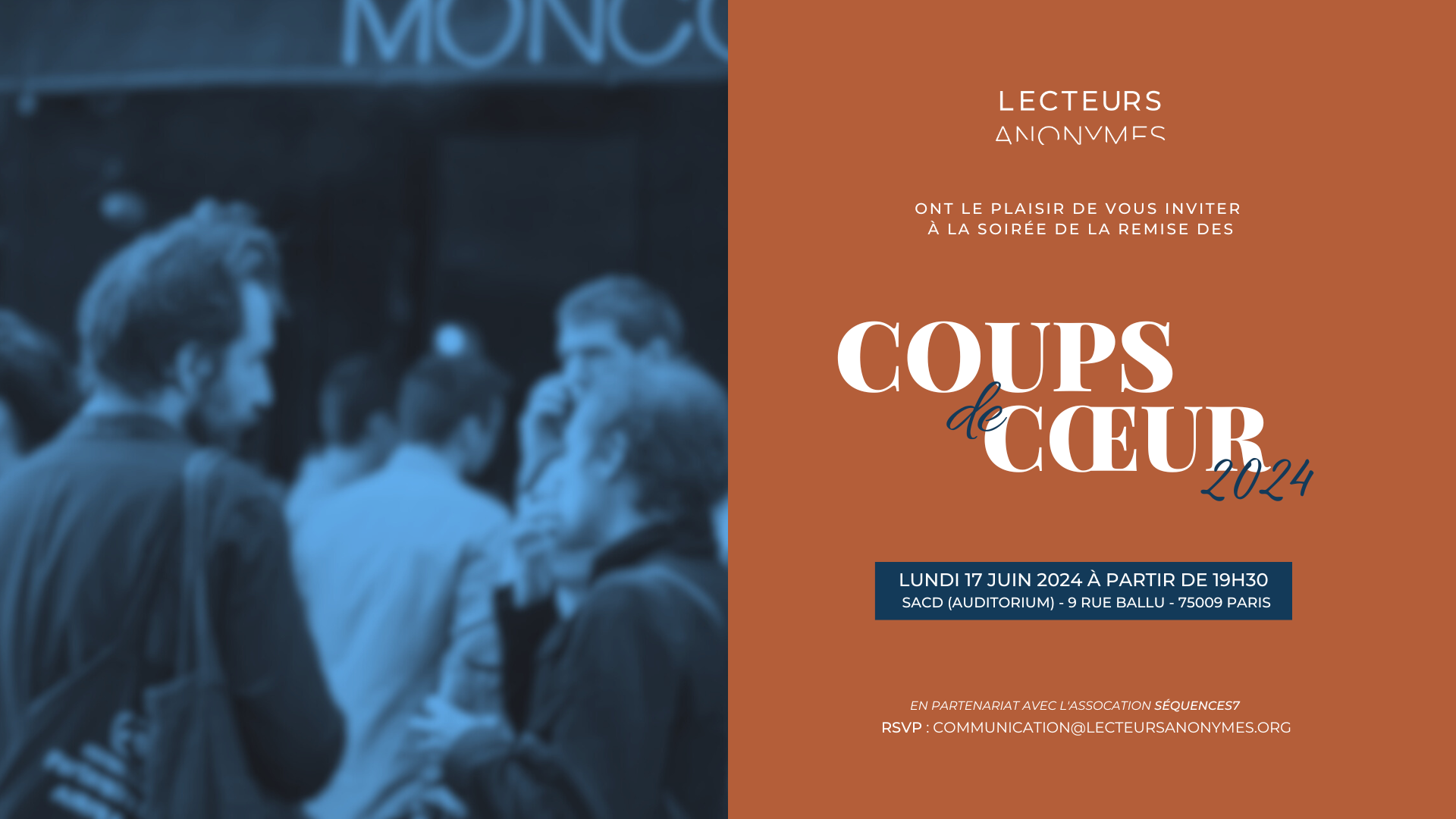 Soirée des Coups de Cœur 2024