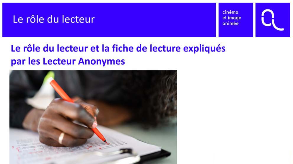 Table ronde sur la lecture de scénario avec l’Agence Culturelle Grand Est