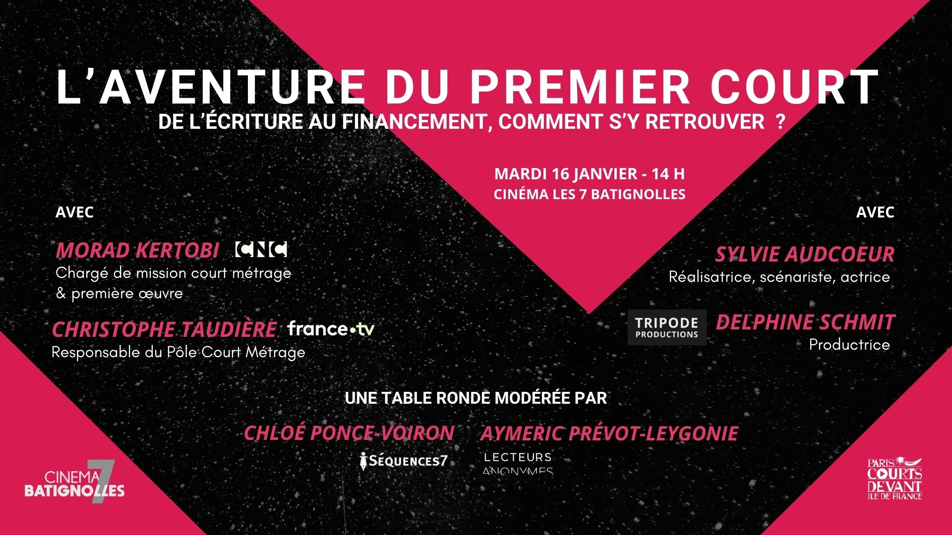 Lecteurs Anonymes sera partenaire du Festival Paris Courts Devant