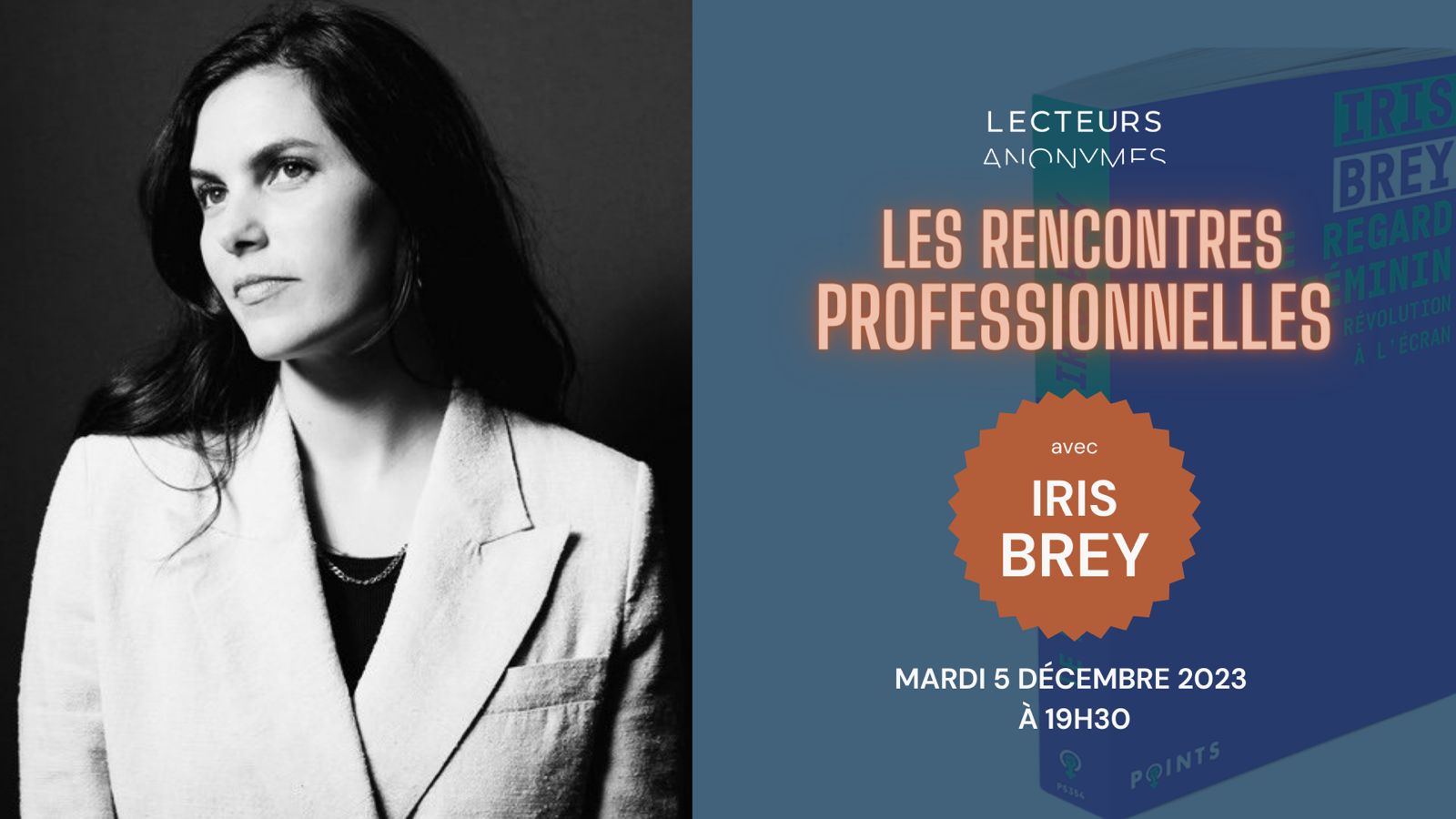 Rencontre avec Iris Brey le 5 décembre 2023