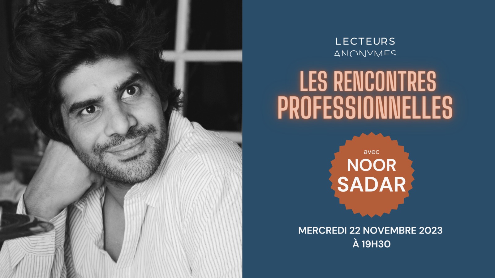 Rencontre avec Noor Sadar le 22 novembre