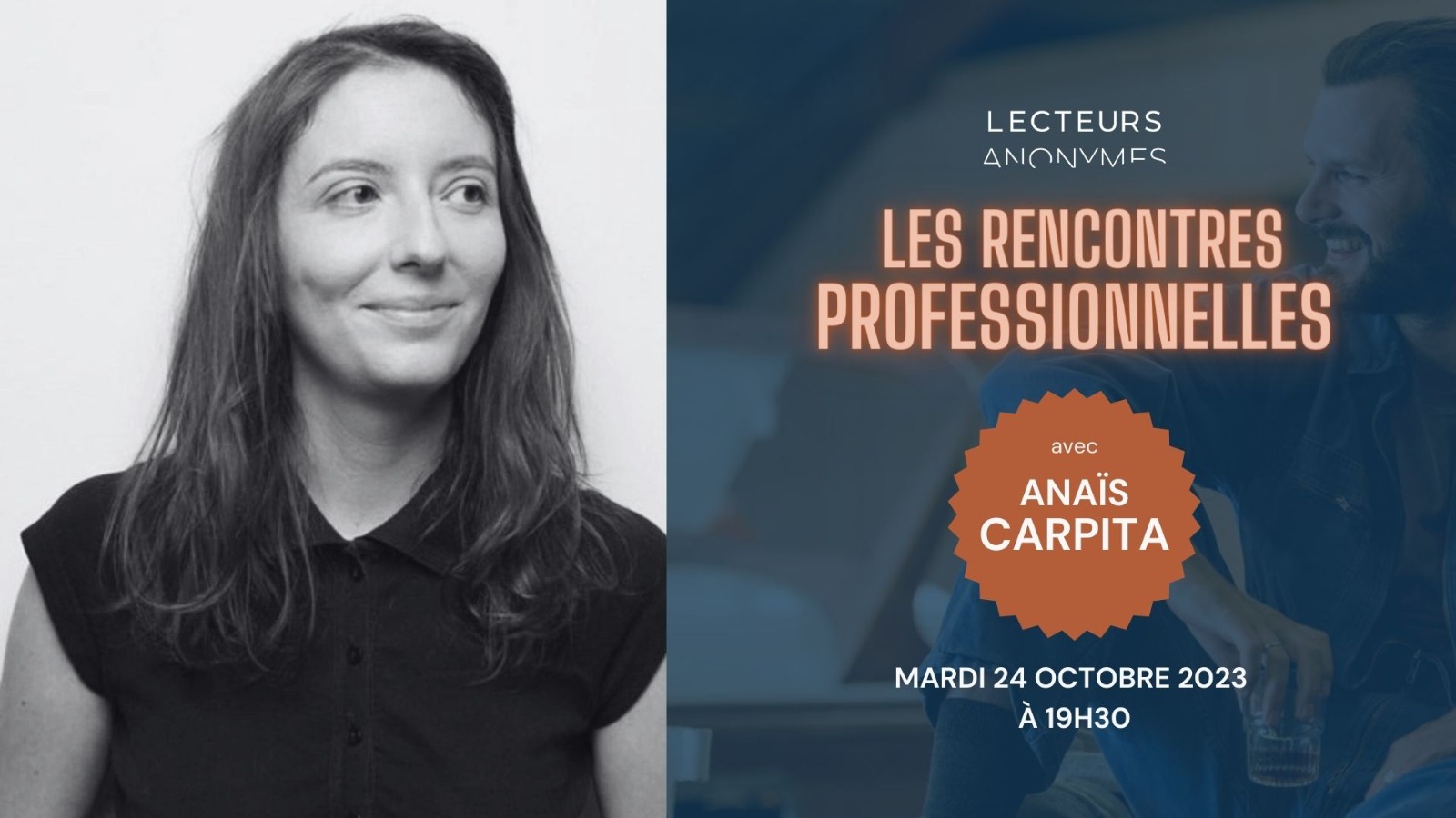 Rencontre avec Anaïs Carpita le 24 octobre